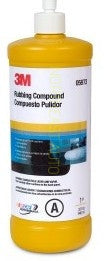 3M™ 05973 Rubbing Compound, 1 Quart, Auto body shop restoration car paint supplies