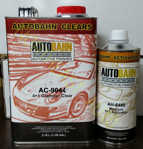 AUTOBAHAN ,GLAMOUR CLEARCOAT 4:1 ,AC9044 ,auto paint,