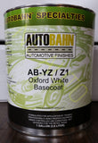 FORD OXFORD WHITE YZ/Z1 BASECOAT CLEARCOAT