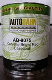 GM BRIGHT RED (TORCH RED) 9075 BASECOAT CLEARCOAT