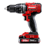 BAUER  20v Lithium-Ion Cordless 1/2 In. Drill/Driver Kit