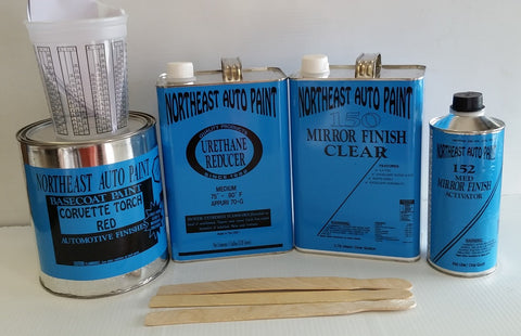 Basecoat/Clearcoat Spray Gun Kit